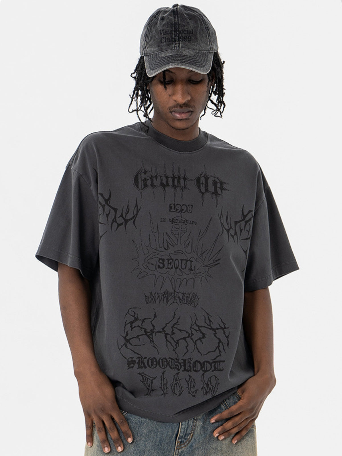GROF OF - Oversized Print T-Shirt | Teenwear.eu