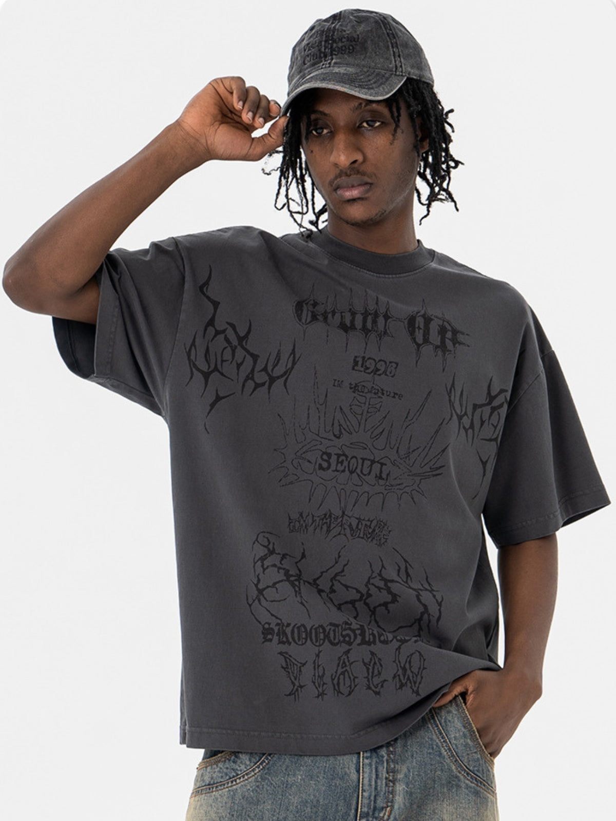GROF OF - Oversized Print T-Shirt | Teenwear.eu