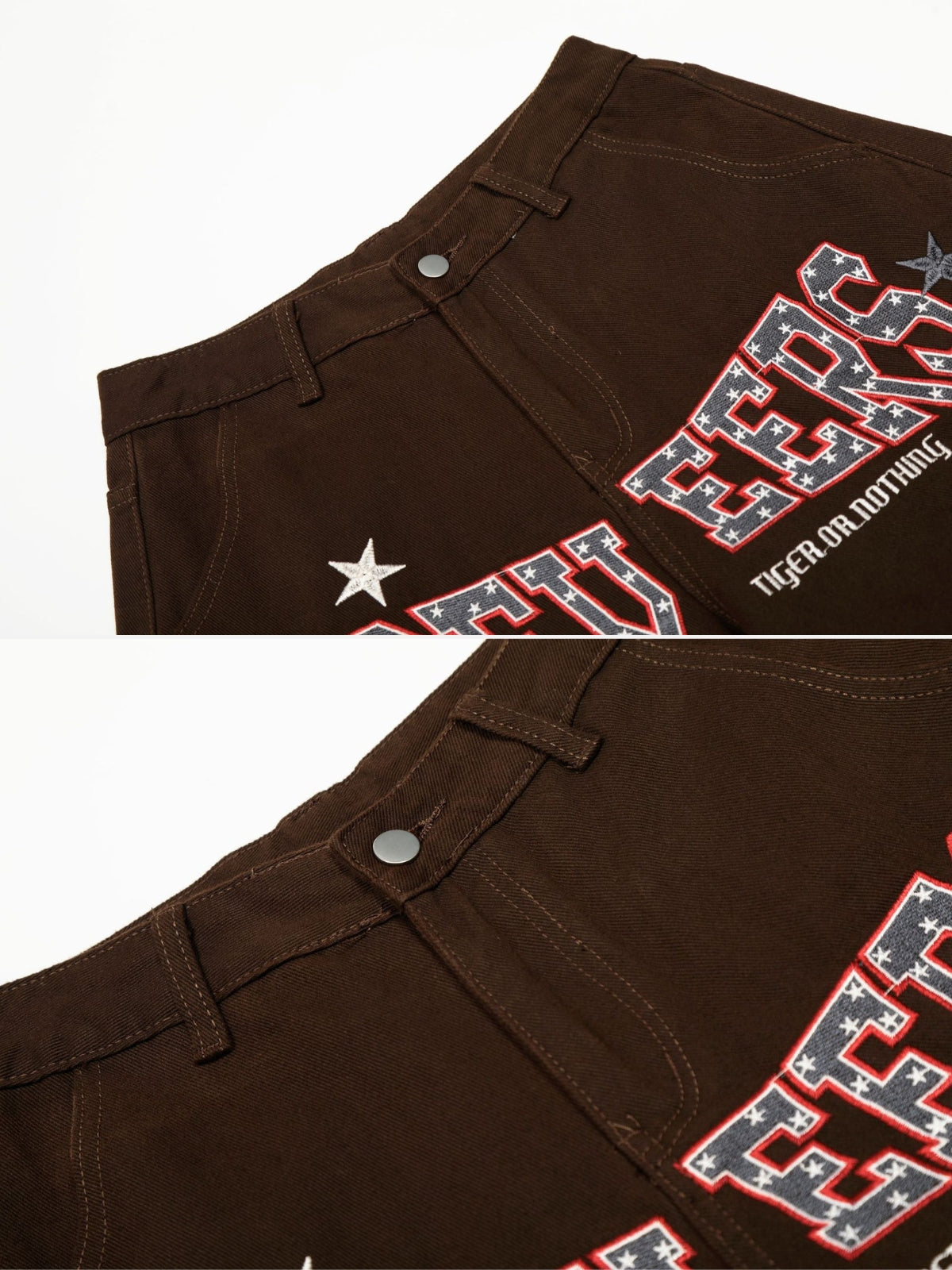 SEVEERS - Baggy Graphic Embroidered Jeans | Teenwear.eu