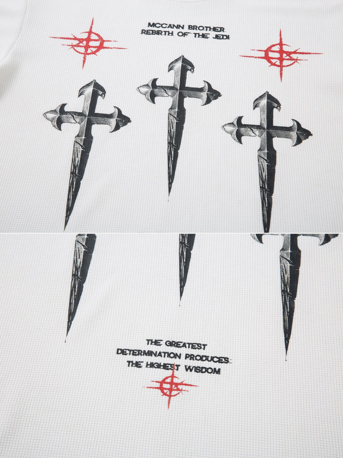 REBIRTH - Oversized Print Long Sleeved T-Shirt | Teenwear.eu