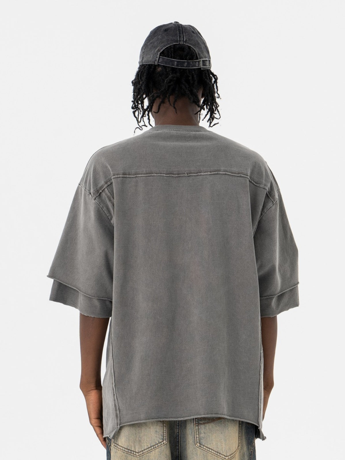 MANGOS - Oversized Basic Layered T-Shirt | Teenwear.eu