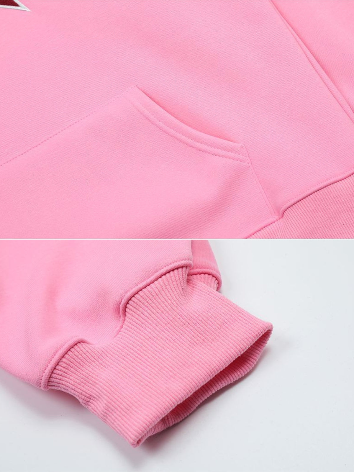 NOIRFLARE - Oversized Embroidered Hoodie | Teenwear.eu