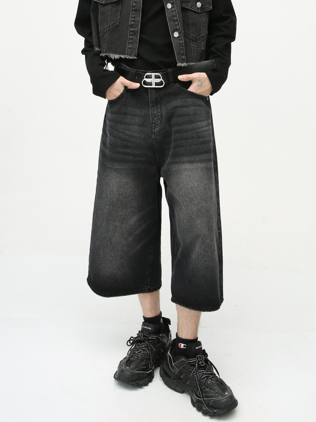 DERIU - Baggy Denim Jorts | Teenwear.eu