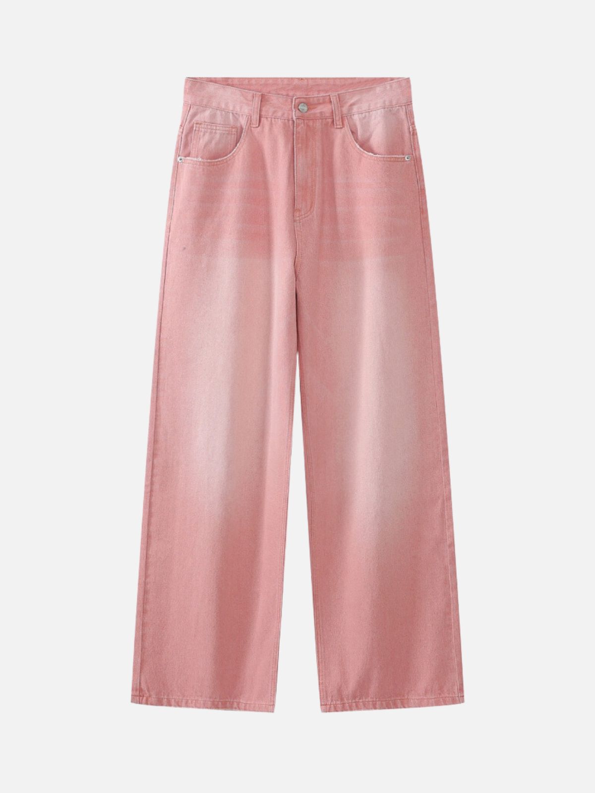 GRADIENT - Loose Basic Jeans Pink | Teenwear.eu