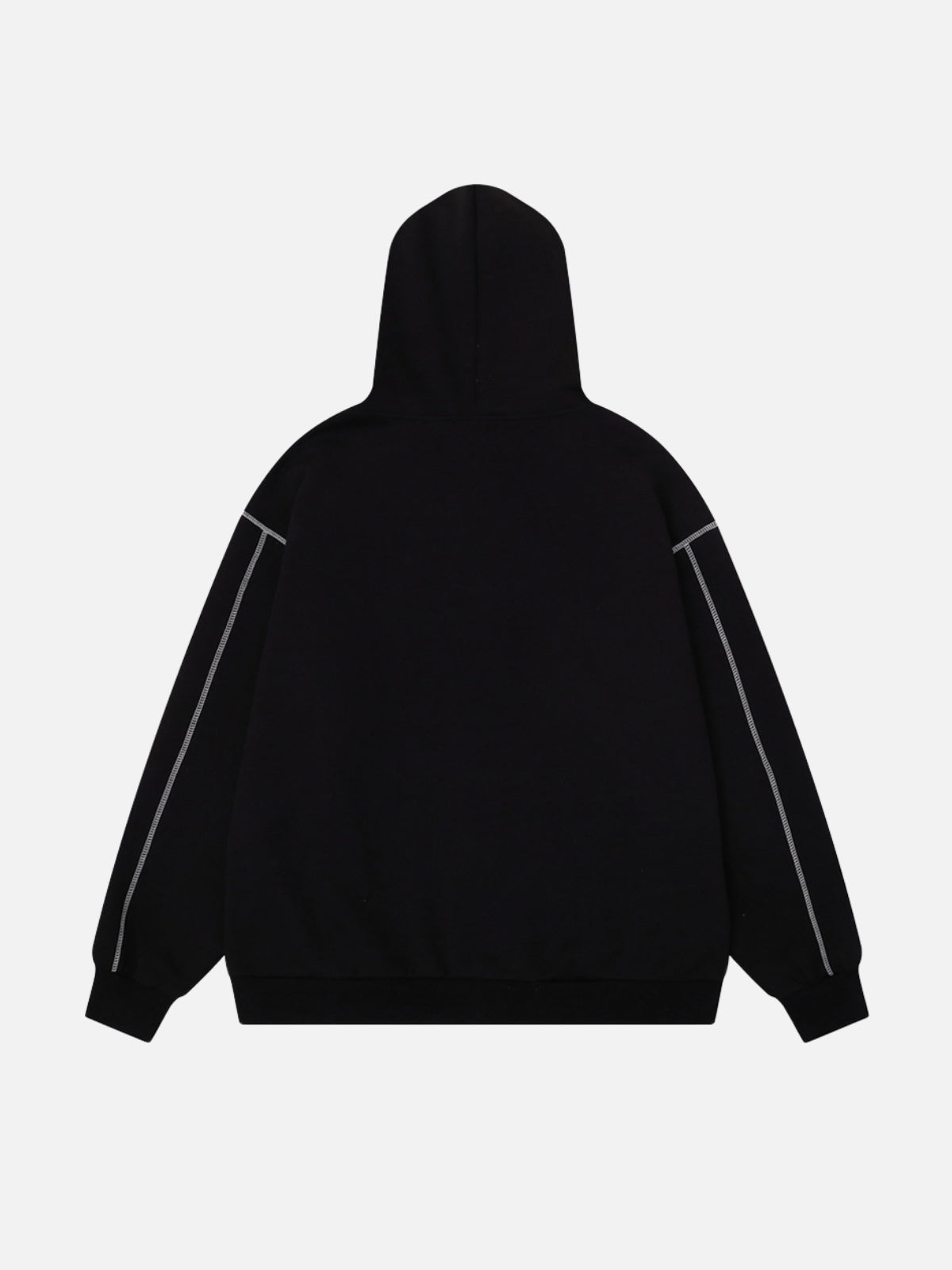 SILVERLY - Oversized Basic Zip Up Hoodie | Teenwear.eu
