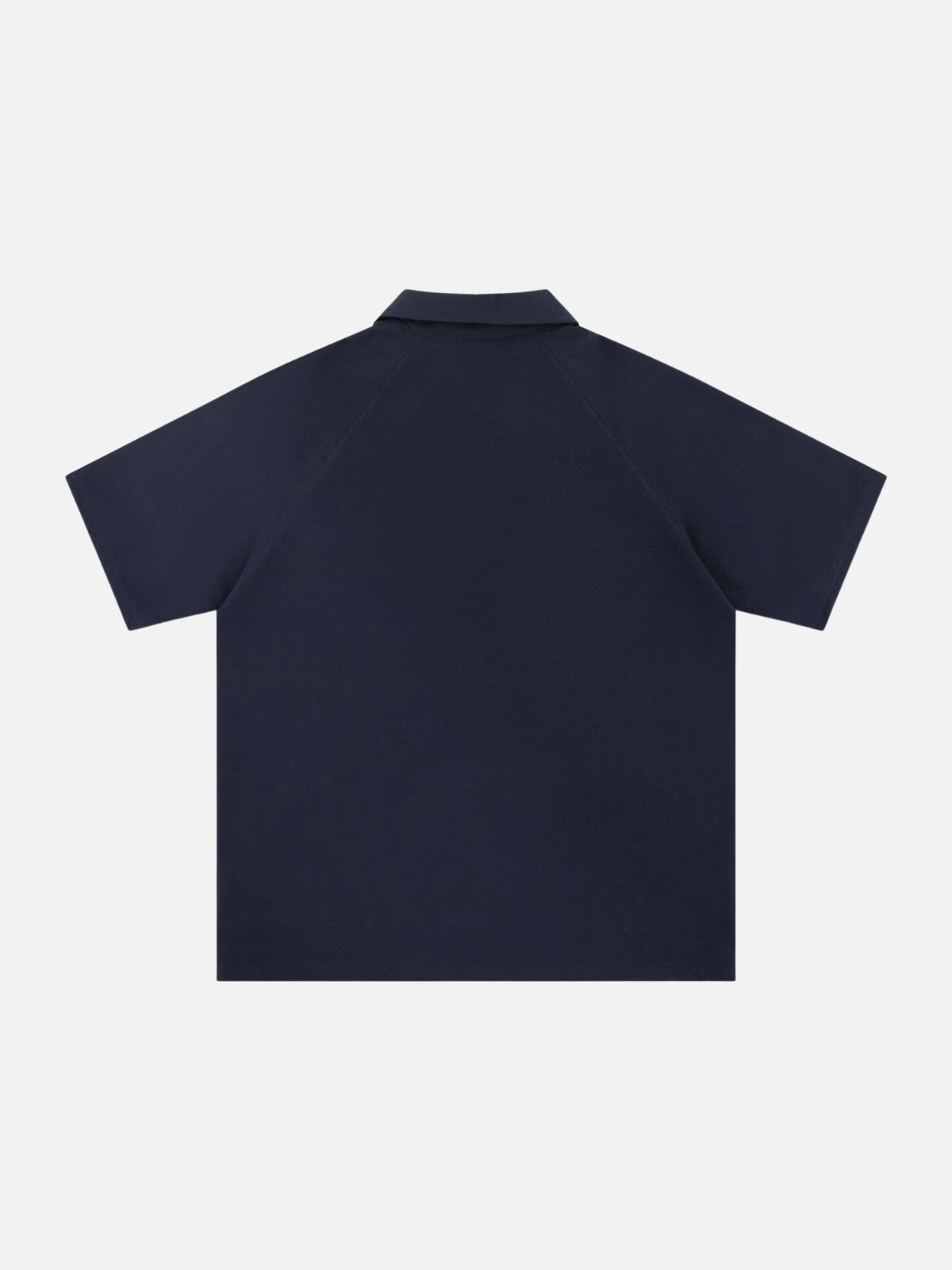 OUTDOOR - Oversized Embroidered Basic Polo Shirt | Teenwear.eu