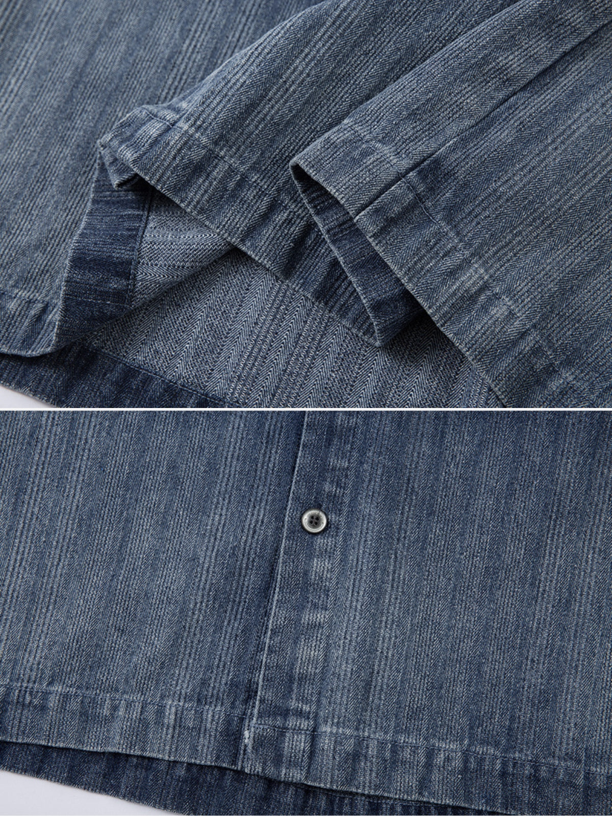 FESTART - Oversized Denim Basic Shirt | Teenwear.eu