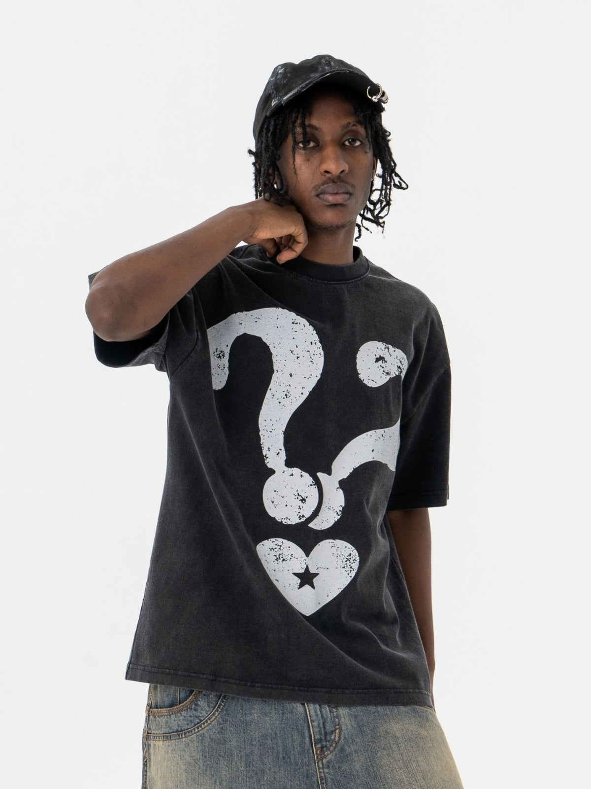 QUESTIONERS - Oversized Print T-Shirt | Teenwear.eu