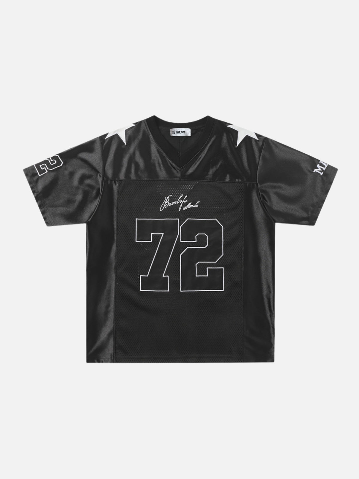 SEVENTYTWO - Oversized Graphic Jersey Black | Teenwear.eu