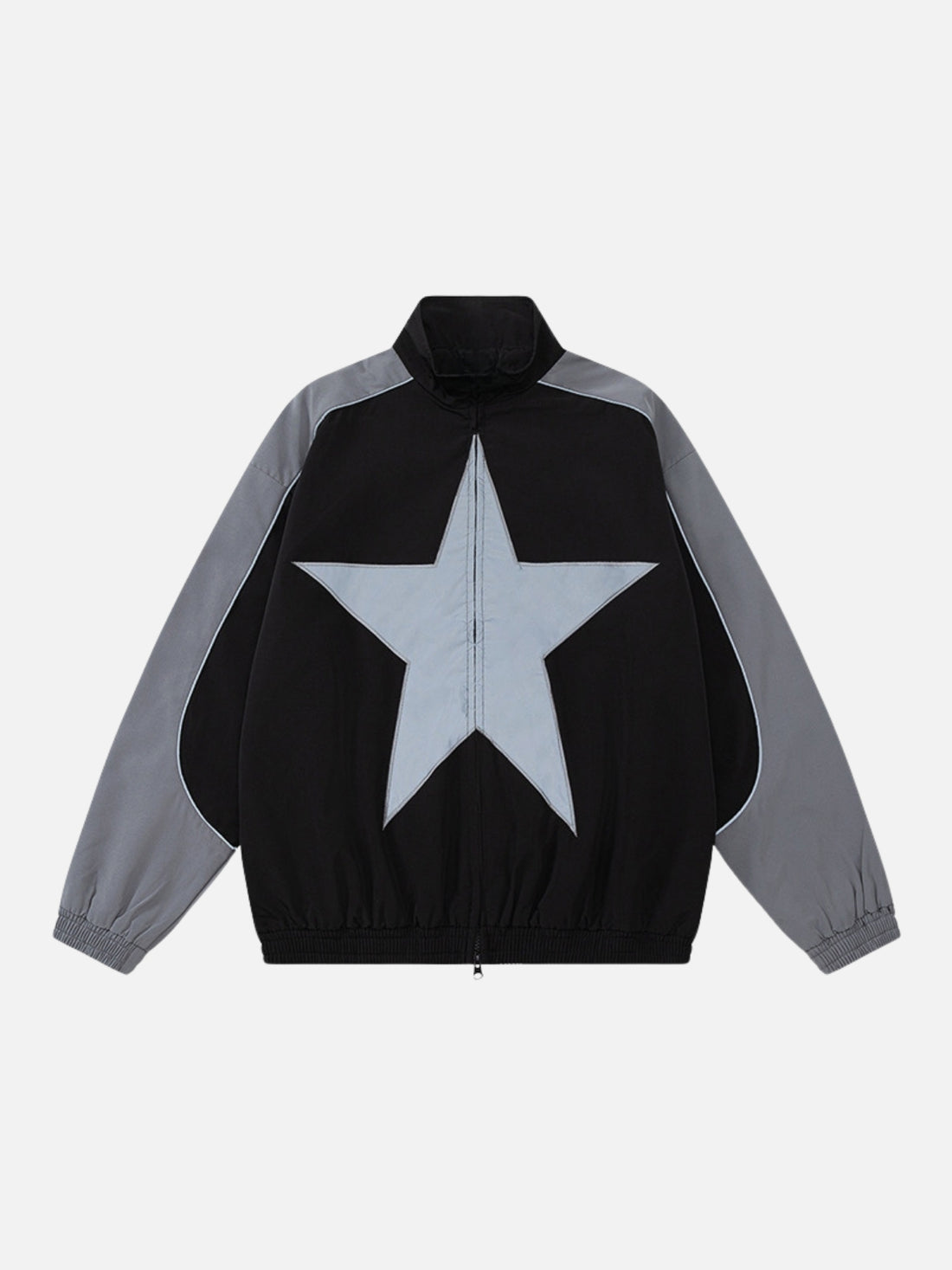 BIG STAR - Oversized Graphic Jacket Blue | Teenwear.eu
