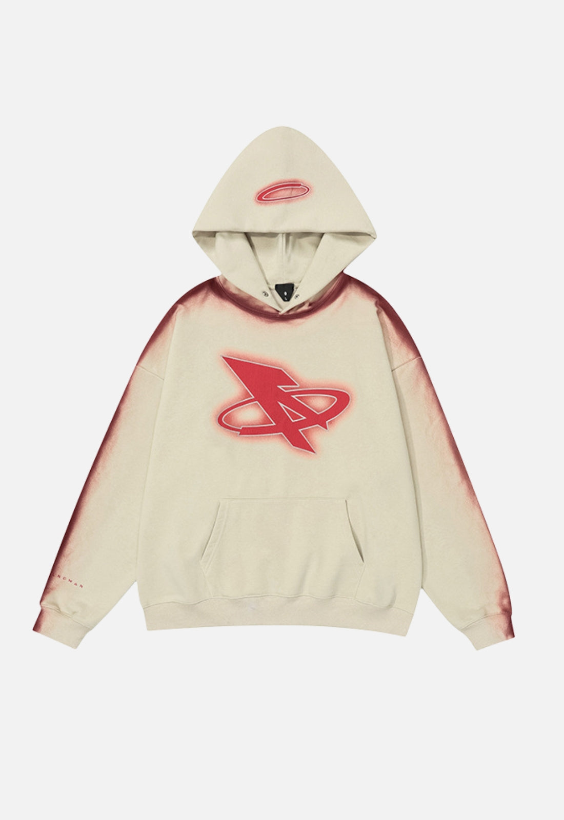 WAYCO - Super Oversized Print Hoodie Black | Teenwear.eu