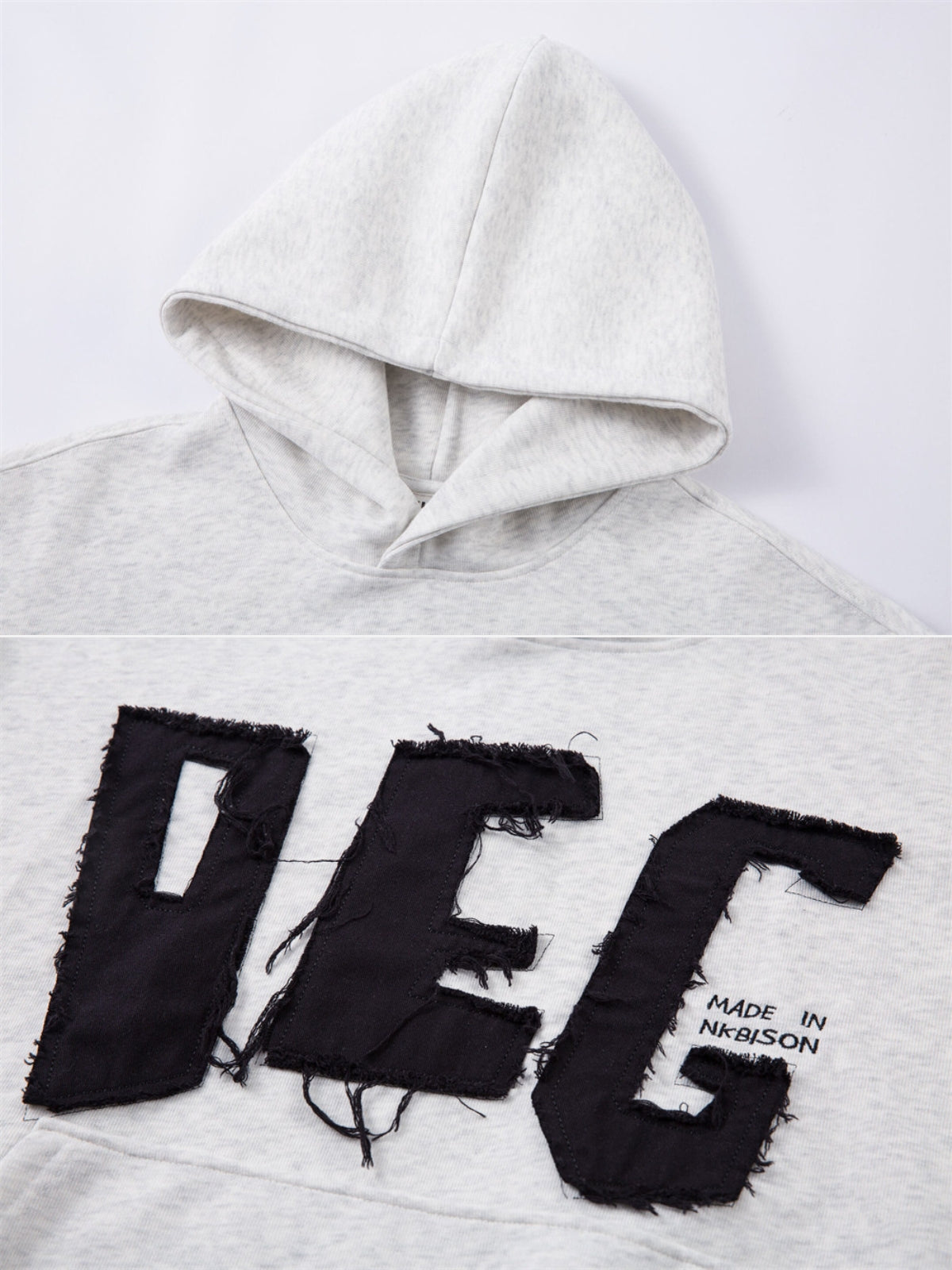 PEC - Oversized Embroidered Hoodie | Teenwear.eu