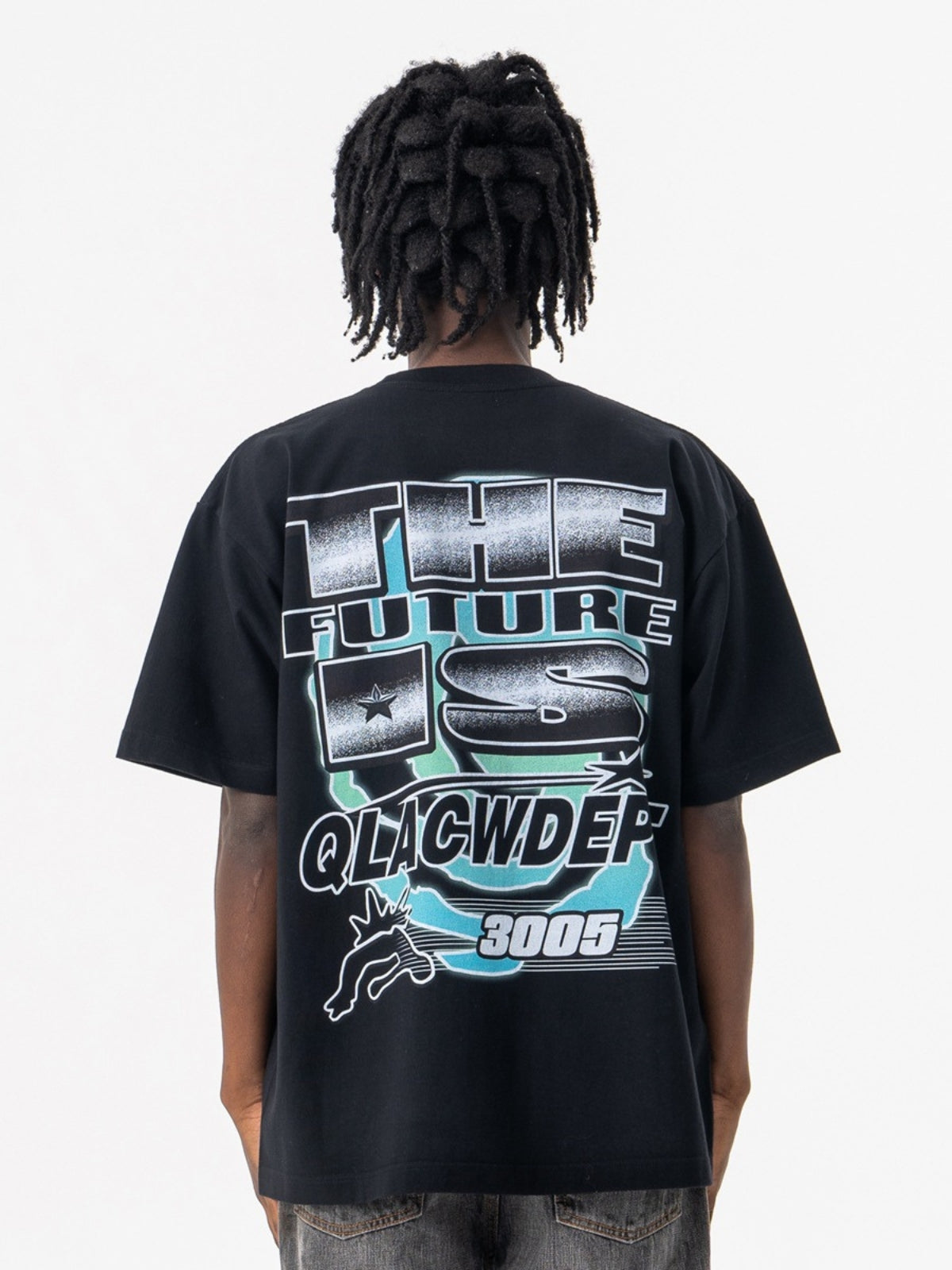 QLACW - Oversized Print T-Shirt | Teenwear.eu