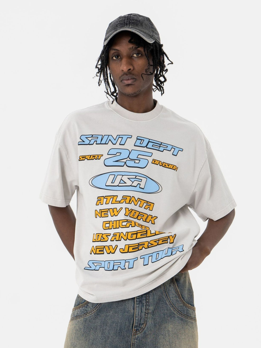 DIVISION - Oversized Print T-Shirt | Teenwear.eu