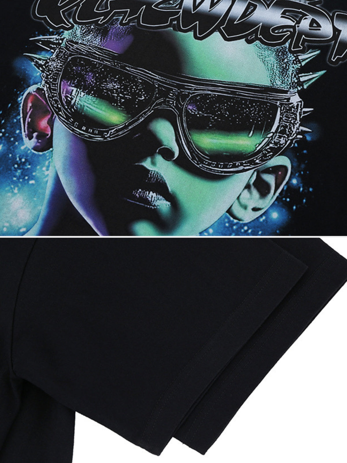 QLACW - Oversized Print T-Shirt | Teenwear.eu