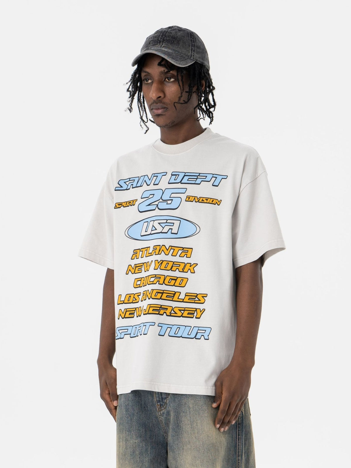 DIVISION - Oversized Print T-Shirt | Teenwear.eu