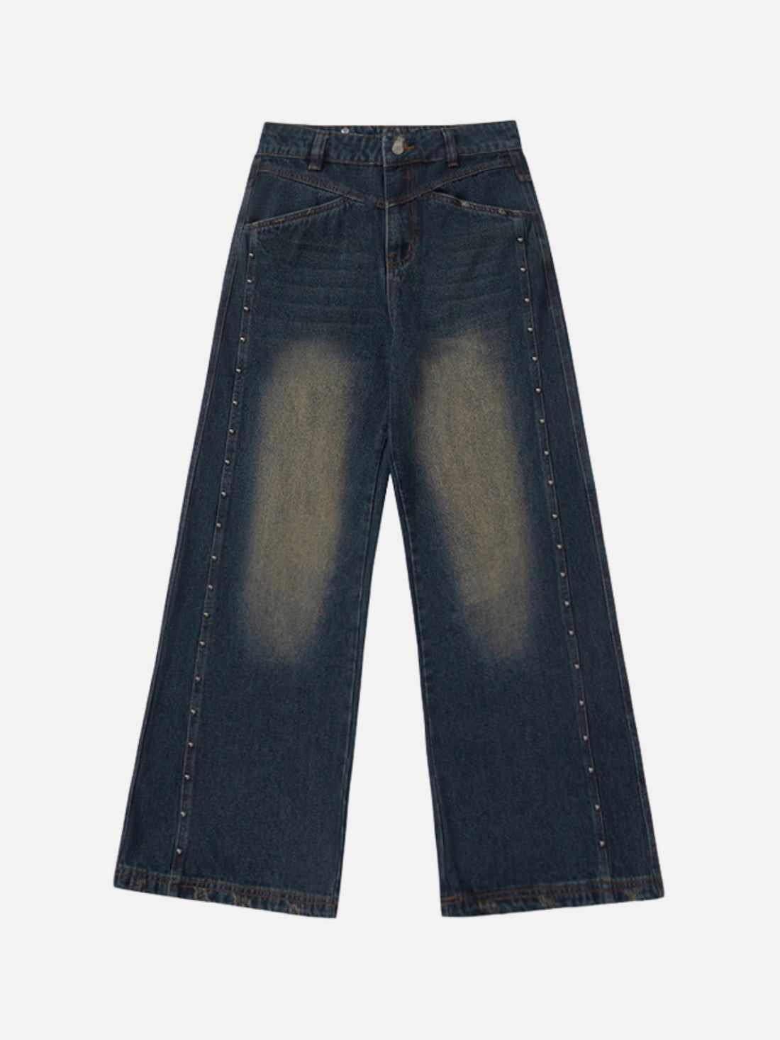 IRONY – Baggy Basic Jeans Dark Blue | Teenwear.eu