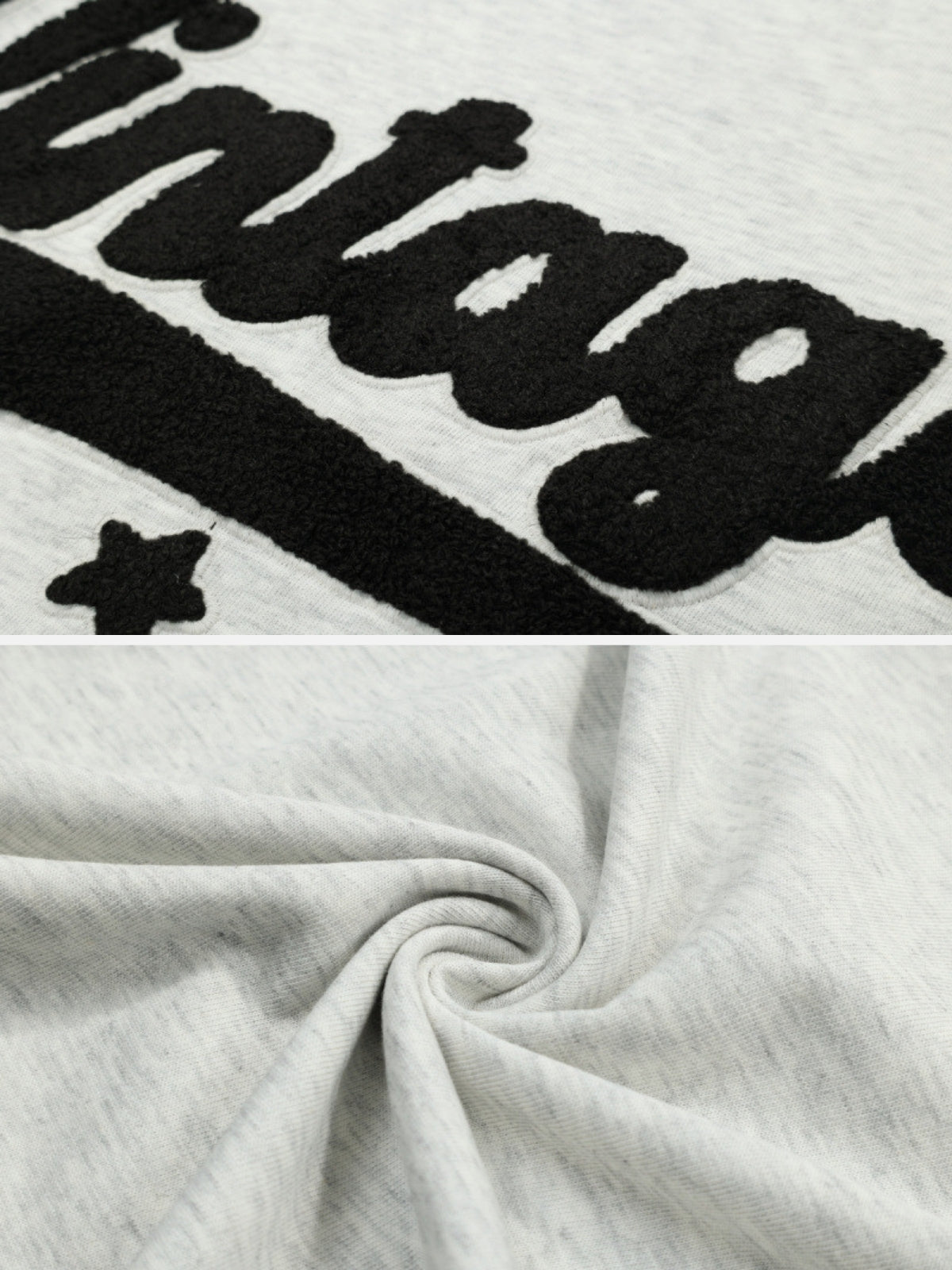 VINTAGE - Oversized Embroidered T-Shirt | Teenwear.eu