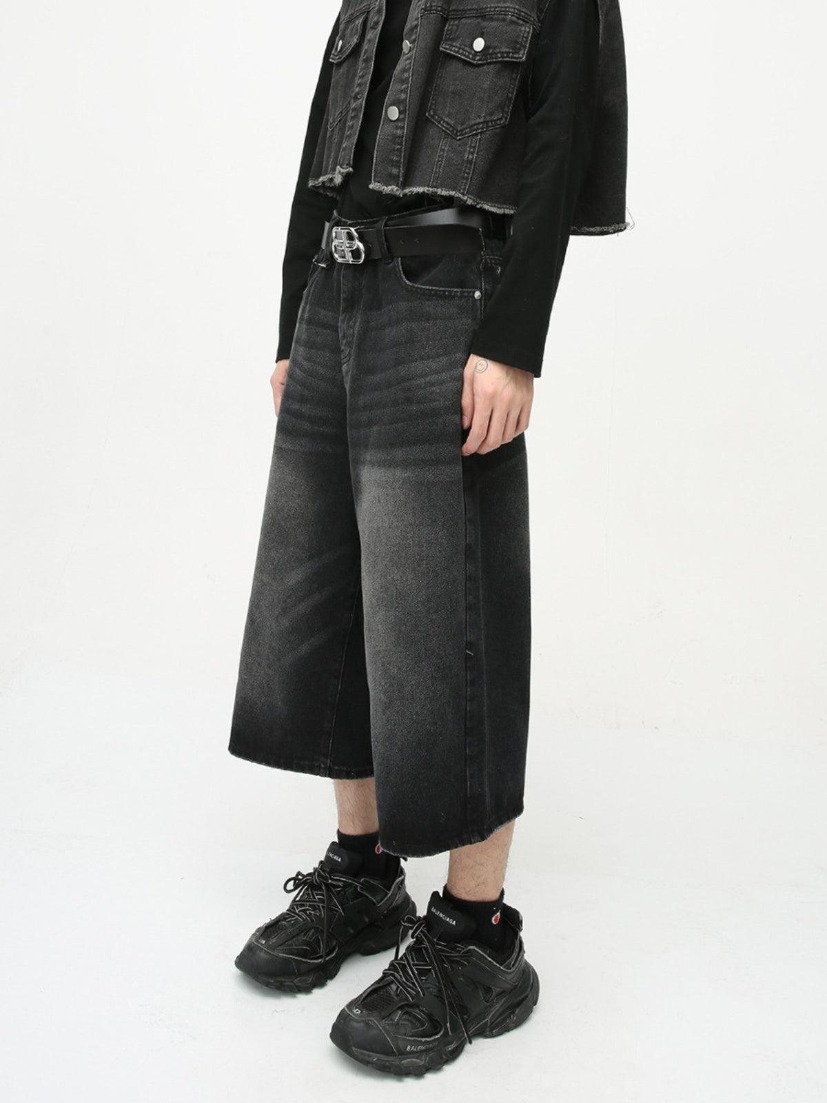 DERIU - Baggy Denim Jorts | Teenwear.eu