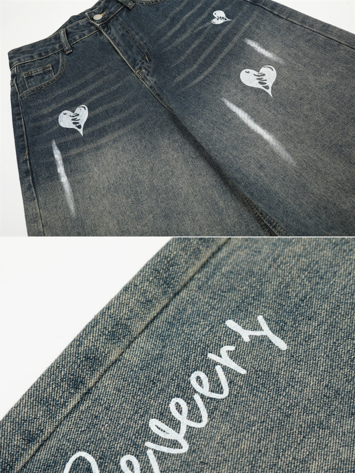 NERFED - Baggy Graphic Jeans | Teenwear.eu
