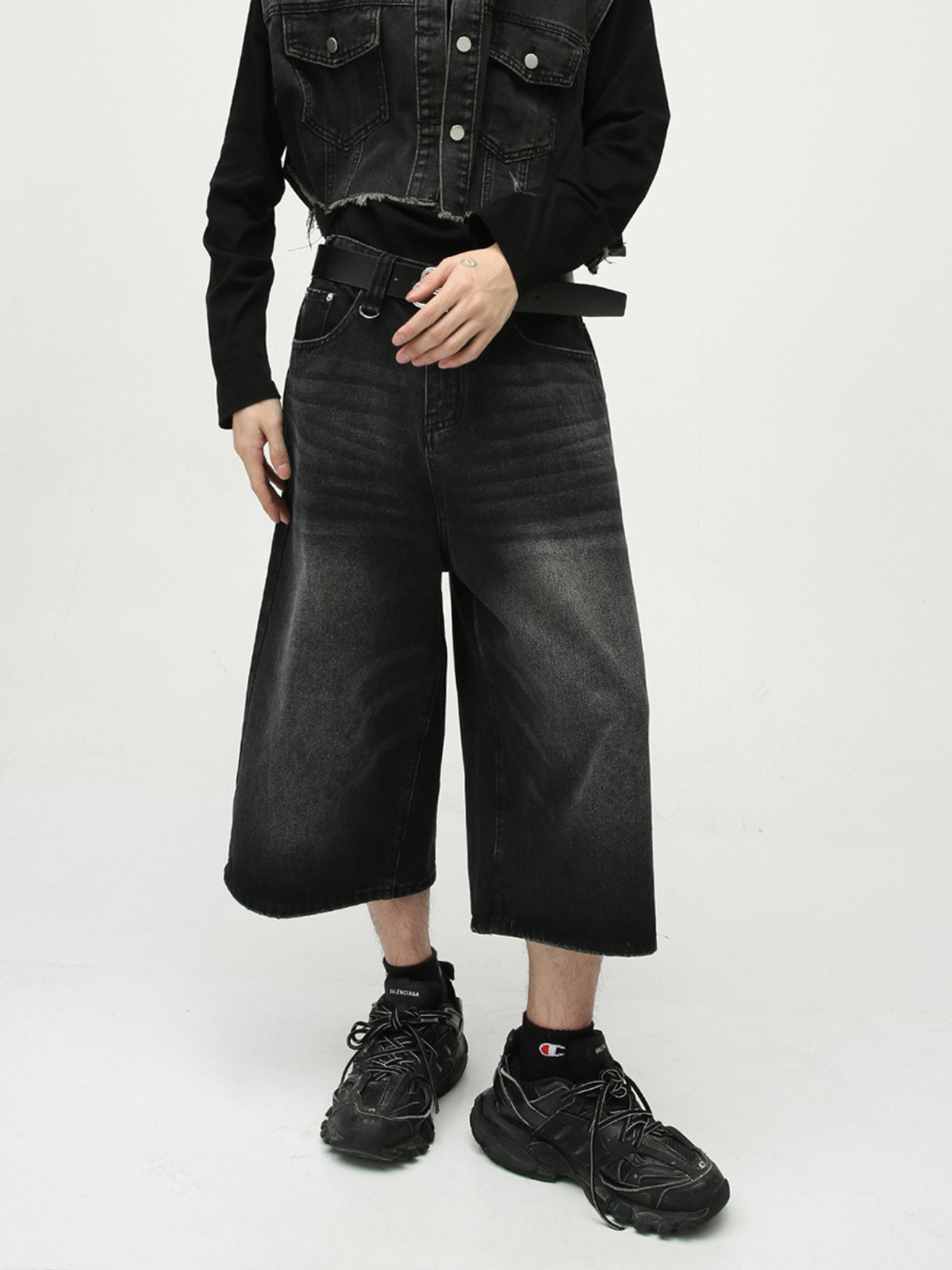 DERIU - Baggy Denim Jorts | Teenwear.eu