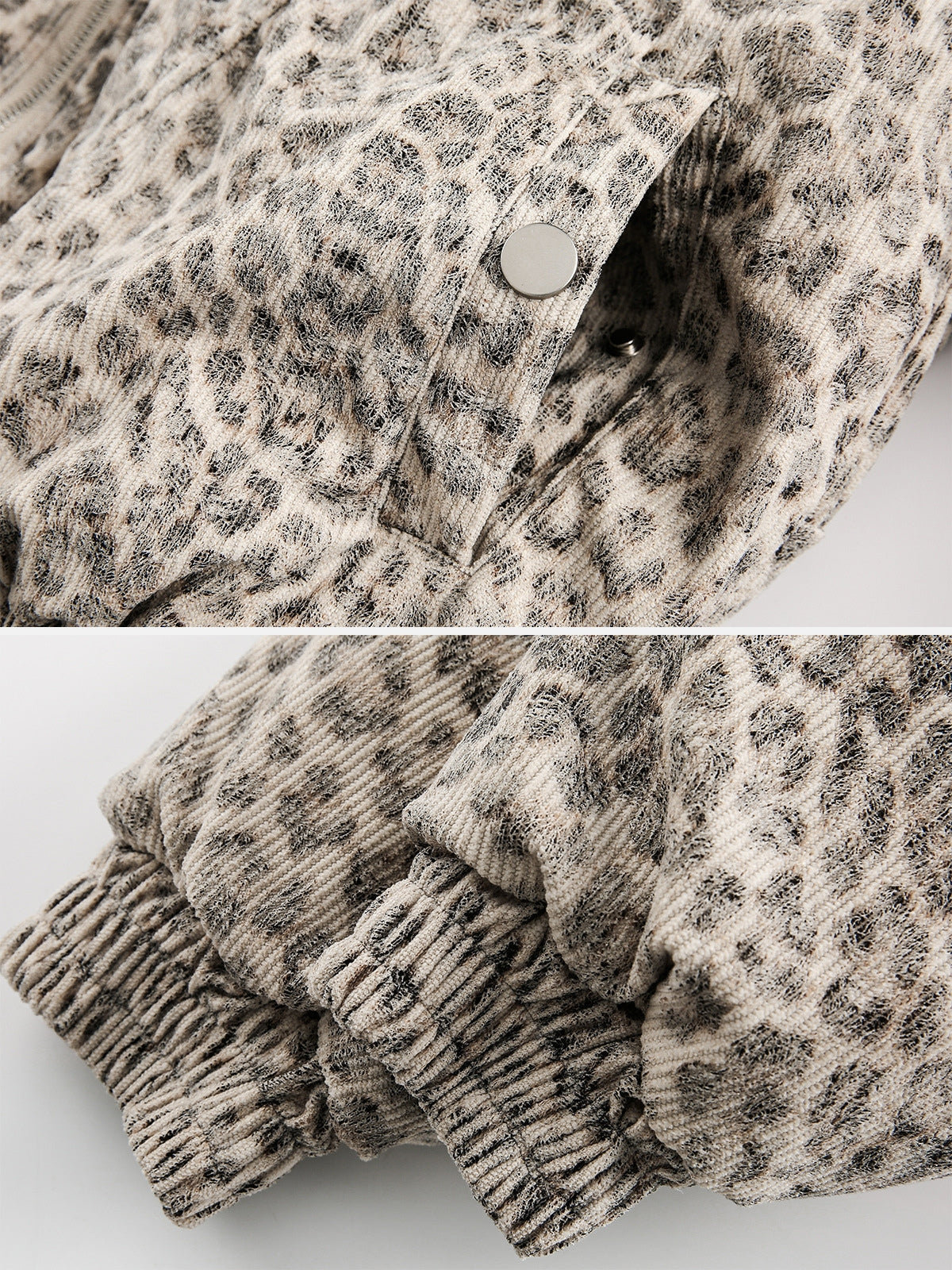 WILD VEIL - Oversized Leopard Print Jacket | Teenwear.eu