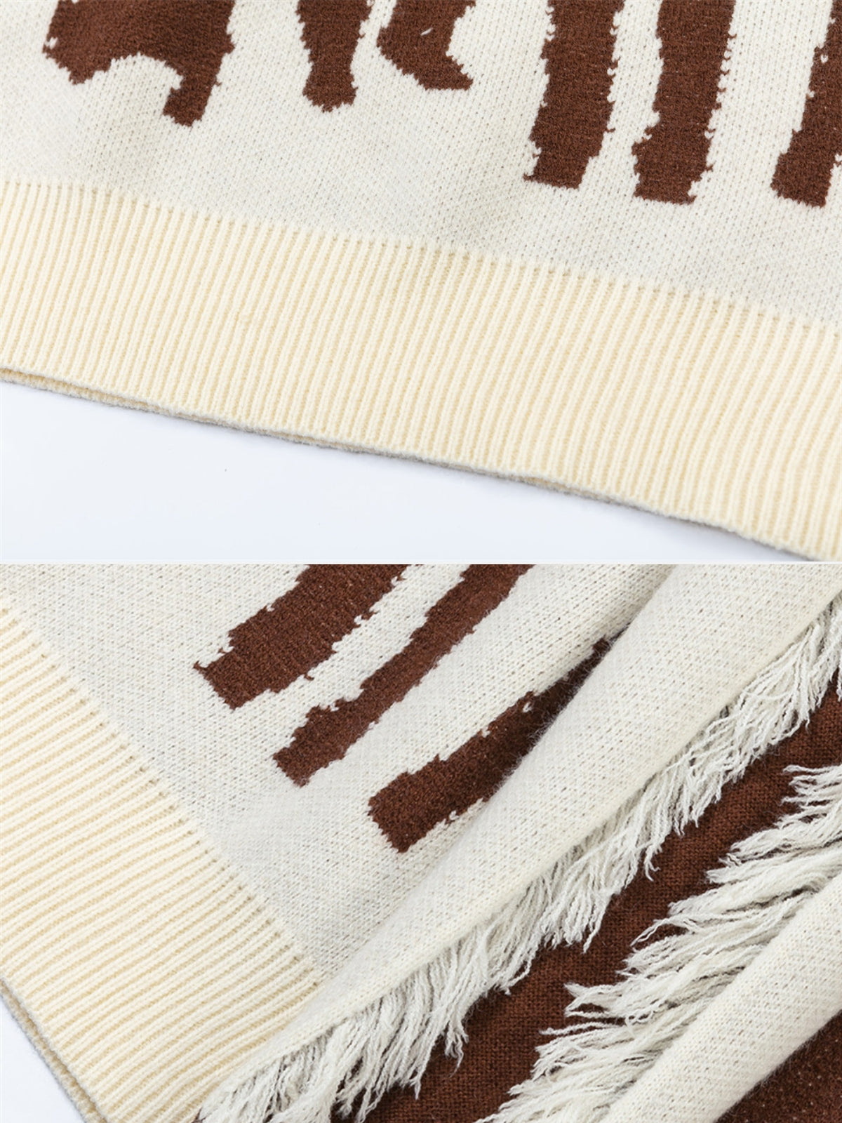 BASOLOME - Oversized Graphic Embroidered Sweater | Teenwear.eu