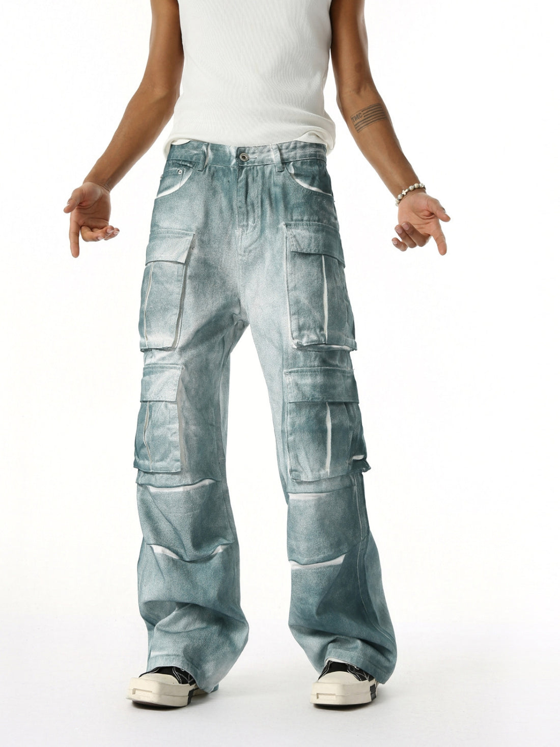 SEASTARS - Baggy Basic Cargo Jeans | Teenwear.eu