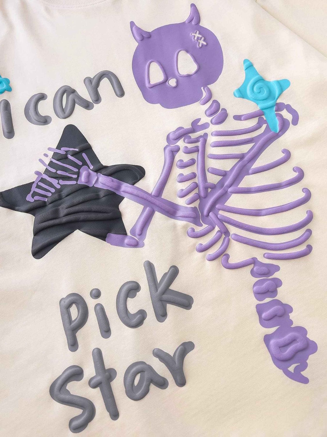 PICK STAR - Oversized Print T-Shirt | Teenwear.eu