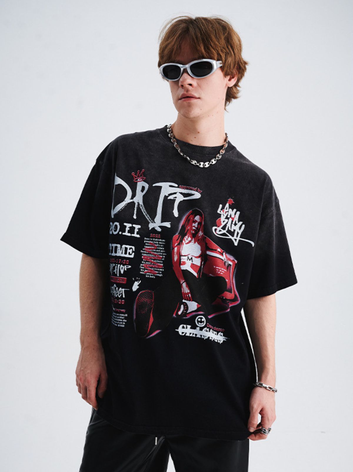 DRIP - Oversized Print T-Shirt | Teenwear.eu