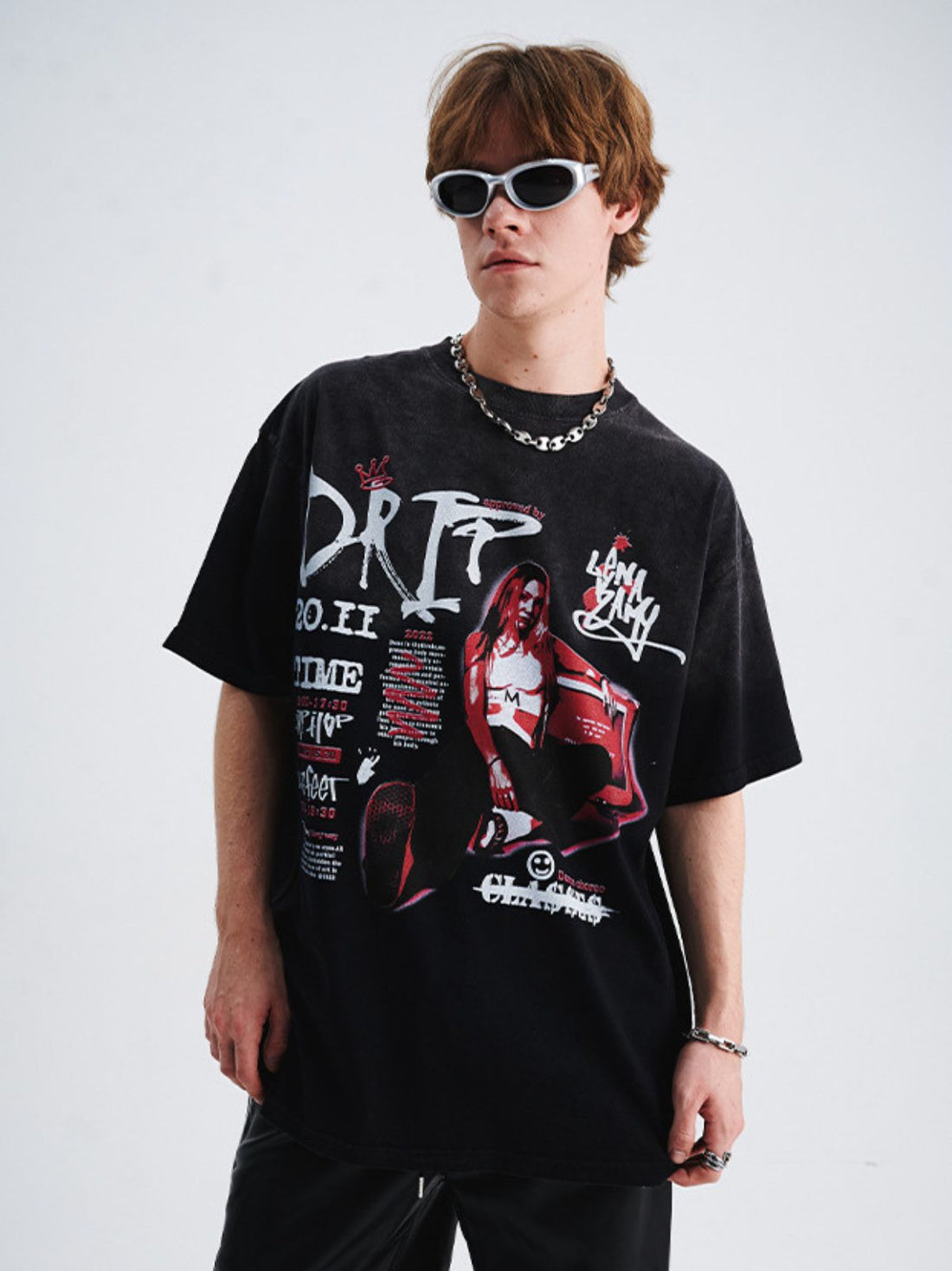 DRIP - Oversized Print T-Shirt | Teenwear.eu