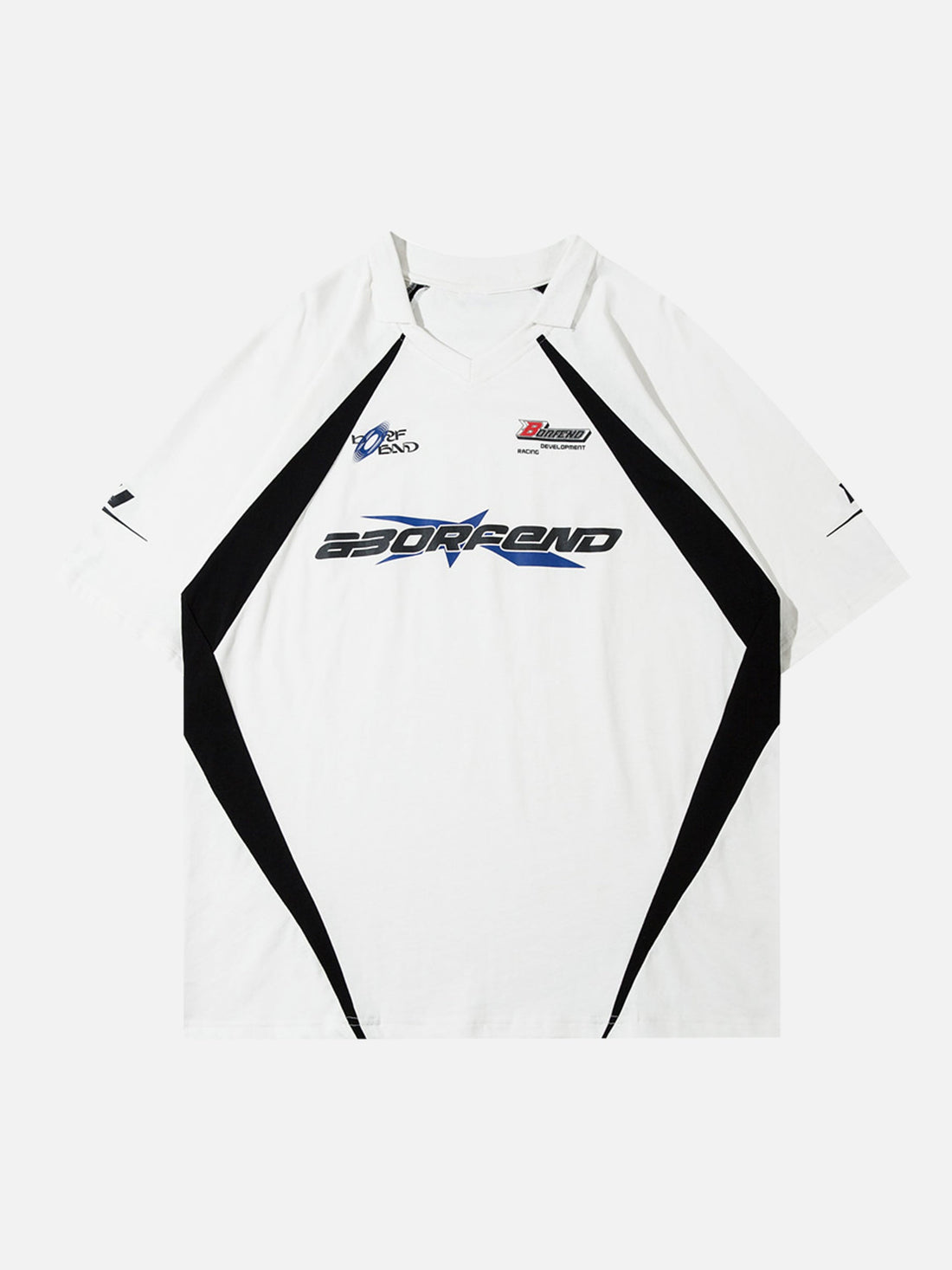 LAPEL - Super Oversized Polo T-shirt black | Teenwear.eu