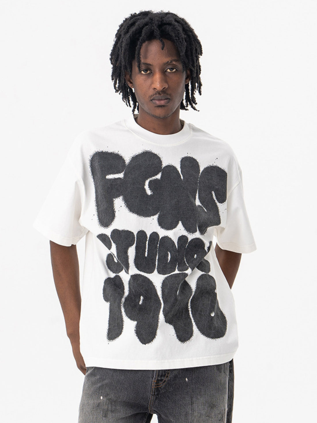 FGNS - Oversized Print T-Shirt | Teenwear.eu