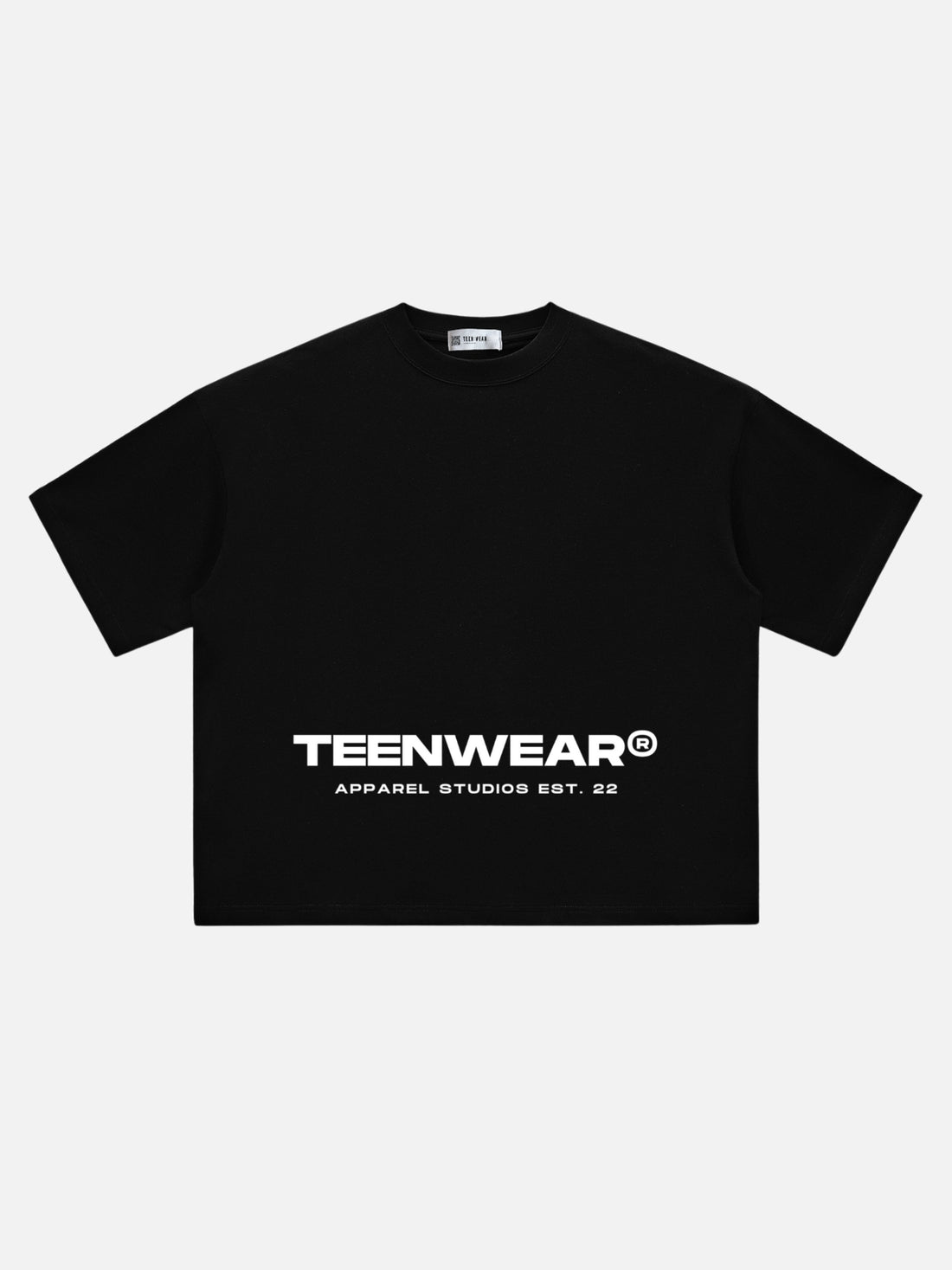TEENWEAR - Boxy Fit Print T-shirt White | Teenwear.eu